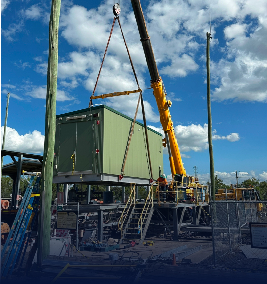Substation installation