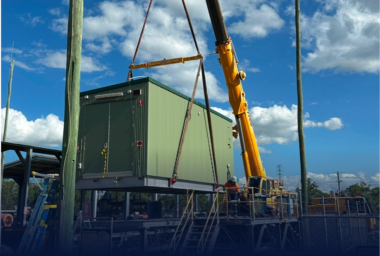 Substation installation